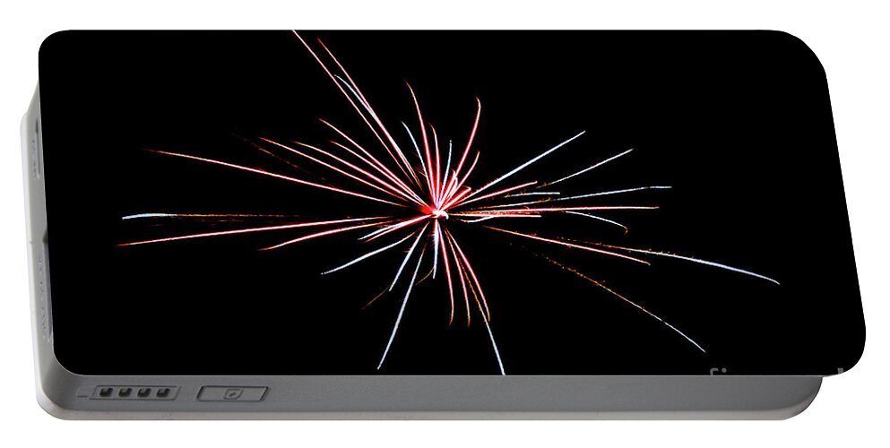 Fireworks Portable Battery Charger featuring the photograph Boom by William Norton