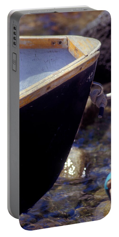 Row Boat Portable Battery Charger featuring the photograph Bow Tie by Brent L Ander