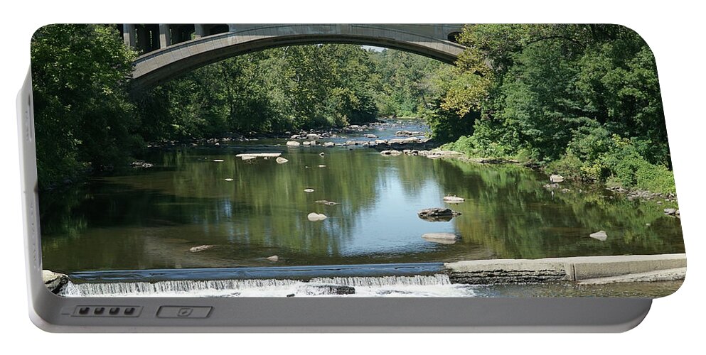 Brandywine Portable Battery Charger featuring the photograph Brandywine Creek, Wilmington 05452 by Raymond Magnani