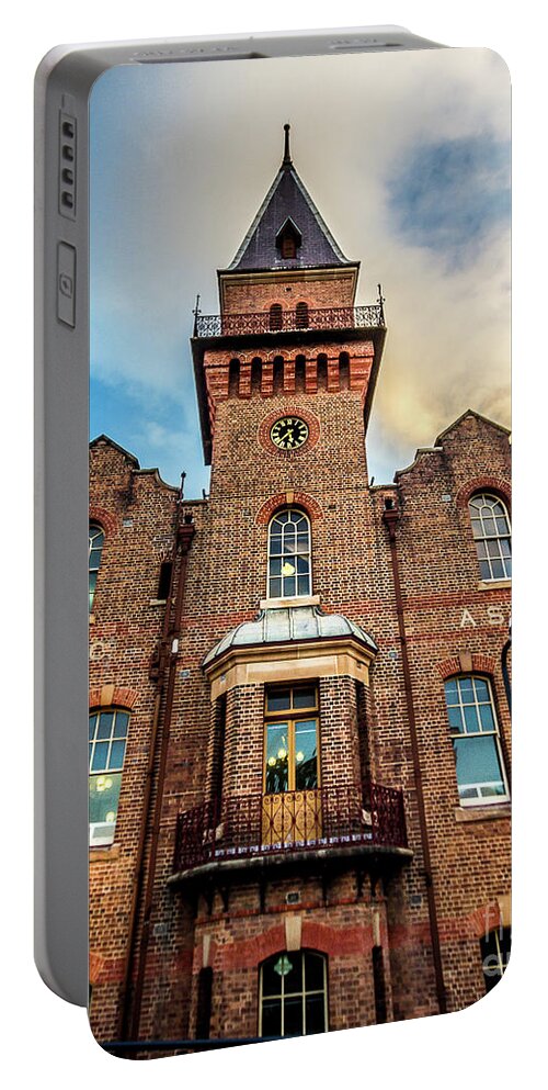 Building Portable Battery Charger featuring the photograph Brick Tower by Perry Webster