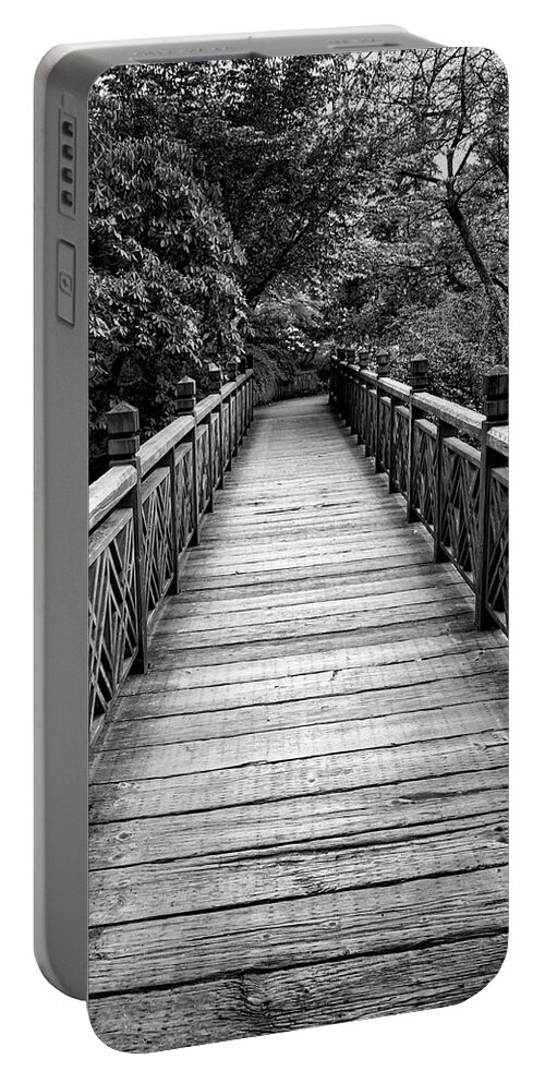 Bridge Portable Battery Charger featuring the photograph Bridge To New Beginnings by Steven Clark