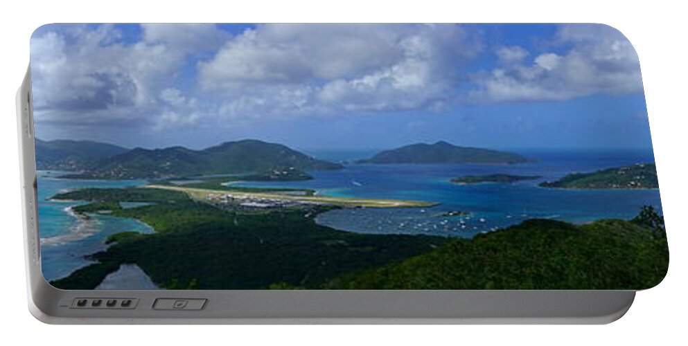 Bvi Portable Battery Charger featuring the photograph British Virgin Islands by Amanda Jones