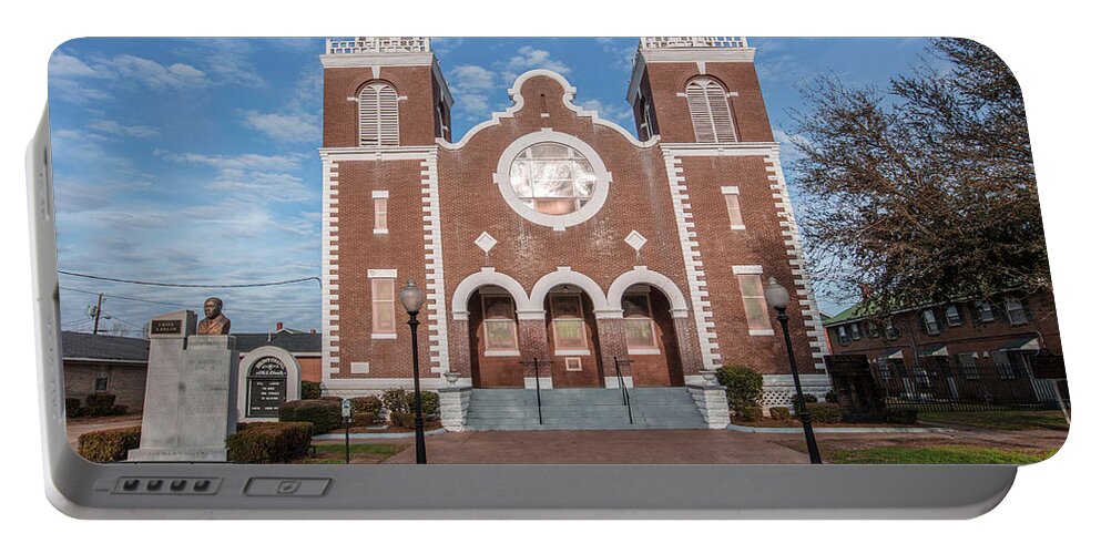 Cival Rights Movement Portable Battery Charger featuring the photograph Brown Chapel African Methodist Episcopal Church Selma Alabama by John McGraw
