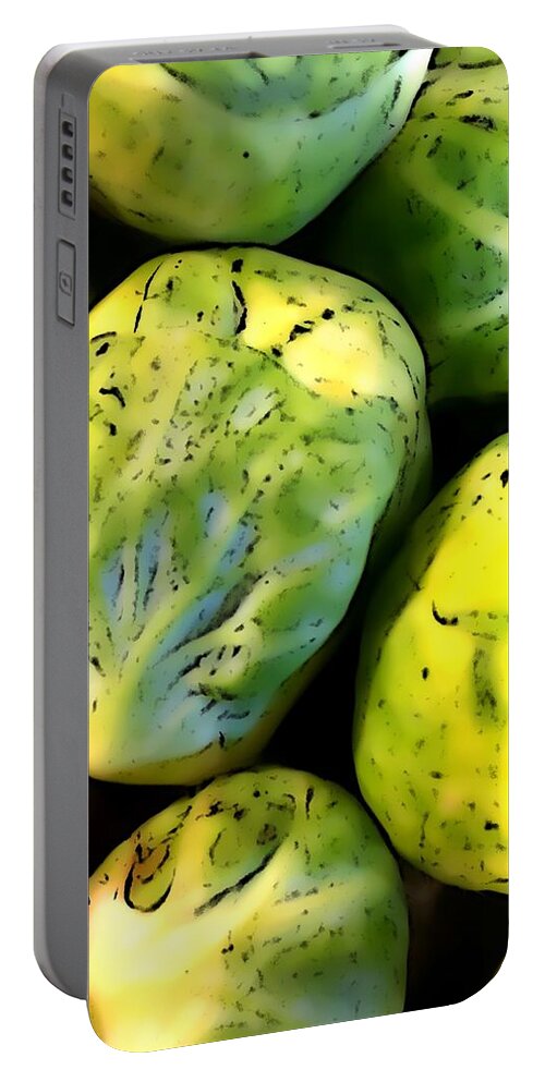 Food Healthy Eating Good Food Vegetables Portable Battery Charger featuring the digital art Brussels by Gayle Price Thomas