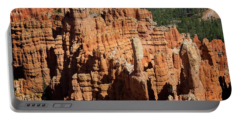 Nature Portable Battery Charger featuring the photograph Bryce Canyon XIV by Ricky Barnard