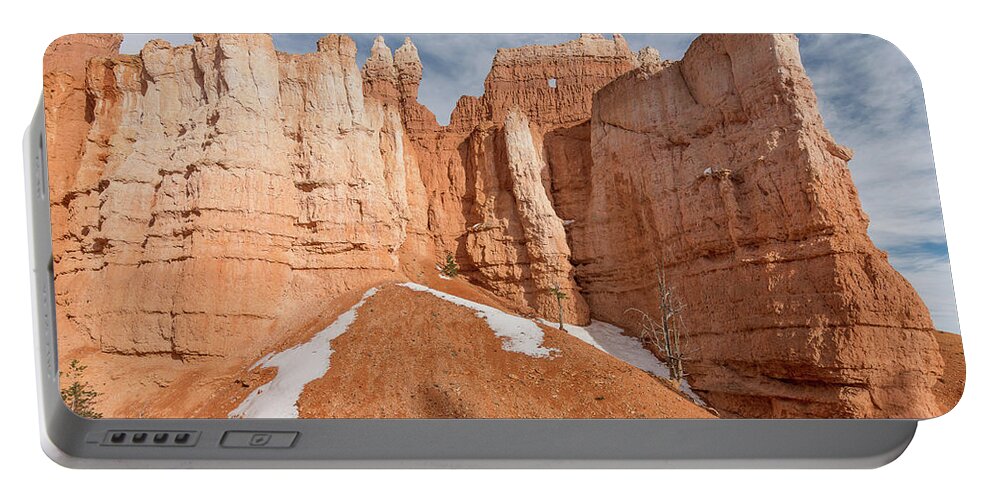 Bryce Canyon National Park Portable Battery Charger featuring the photograph Bryce Hoodoo Facade by Greg Nyquist