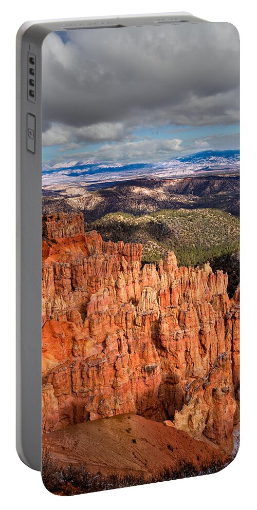 Bryce Canyon Portable Battery Charger featuring the photograph Bryce by Kathleen Bishop