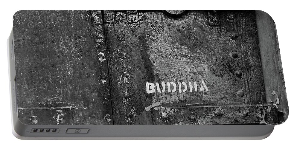  Portable Battery Charger featuring the photograph Buddha by Laurie Stewart