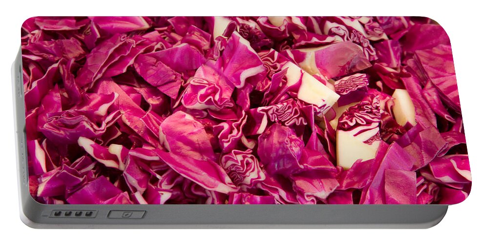 Food Portable Battery Charger featuring the photograph Cabbage 639 by Michael Fryd