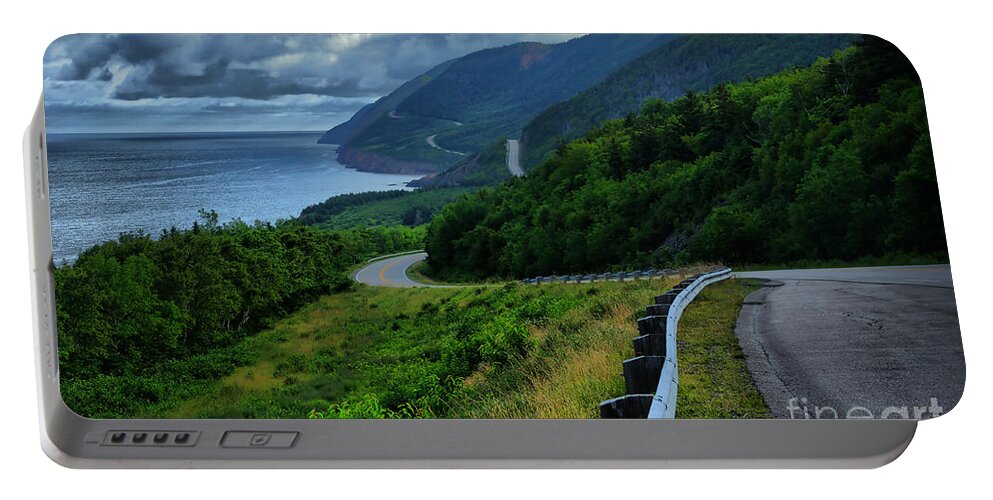 Nova Scotia Portable Battery Charger featuring the photograph Cabot Trail by Joe Ng