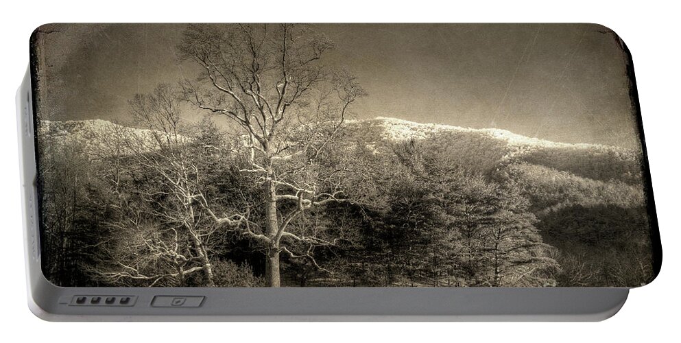 Smoky Mountains Portable Battery Charger featuring the photograph Cades Cove by Michael Eingle