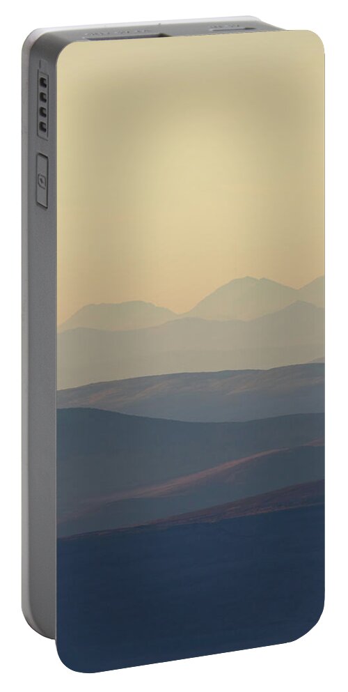 Sunset Portable Battery Charger featuring the photograph Cairngorms Sunset by Pete Walkden
