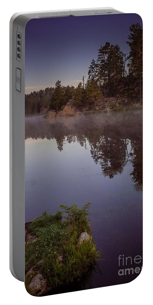 Nature Portable Battery Charger featuring the photograph Calm Morning by Steven Reed