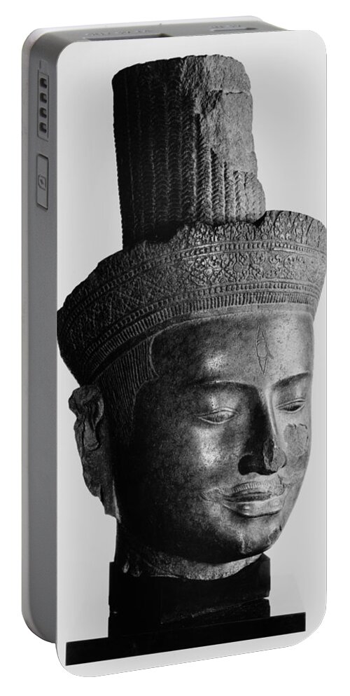 10th Century Portable Battery Charger featuring the photograph Cambodia: Diety by Granger