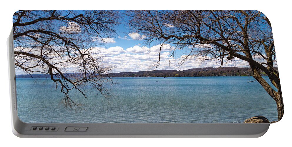 Shade Portable Battery Charger featuring the photograph Canandaigua by William Norton