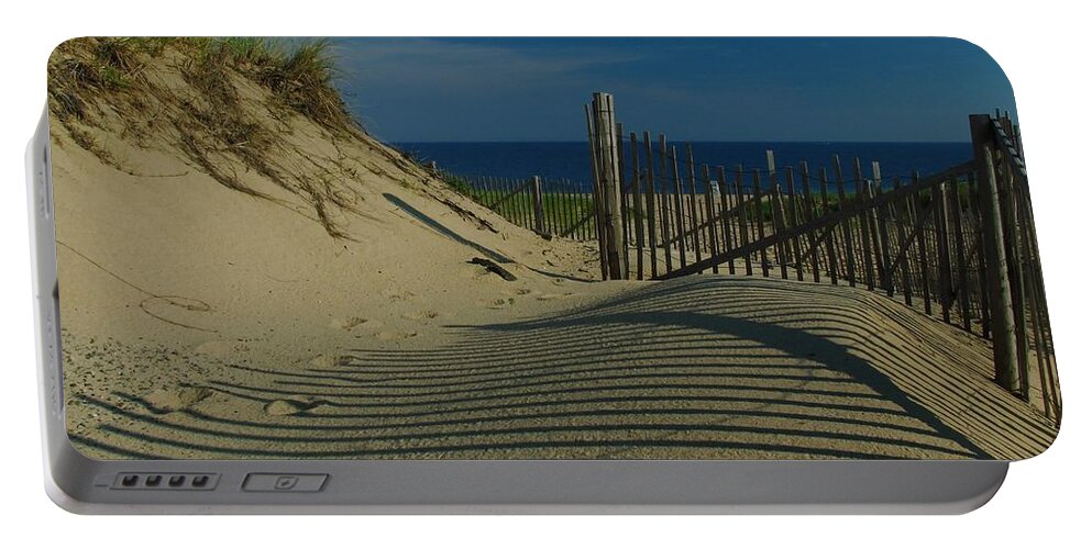 Cape Cod Beaches Portable Battery Charger featuring the photograph Cape Cod National Seashore by Juergen Roth