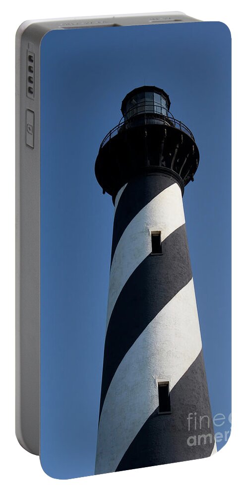 Cape Hatteras Portable Battery Charger featuring the photograph Cape Hatteras Tower Top by Jill Lang