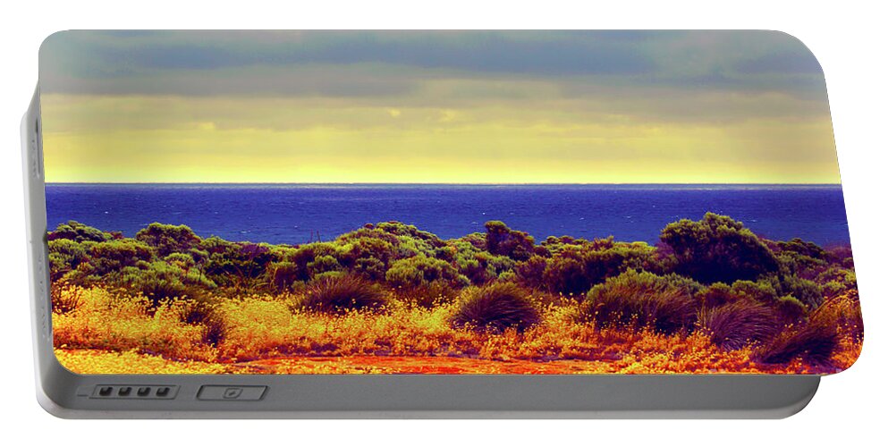 Cape Leeuwin Portable Battery Charger featuring the photograph Cape Leeuwin Augusta IV by Cassandra Buckley