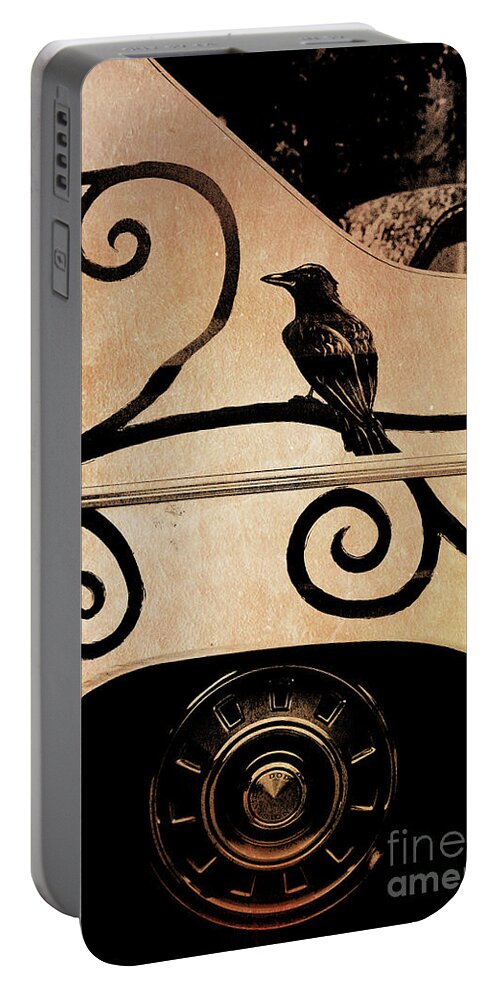 Entertainment Portable Battery Charger featuring the photograph Car Art by Jim Corwin