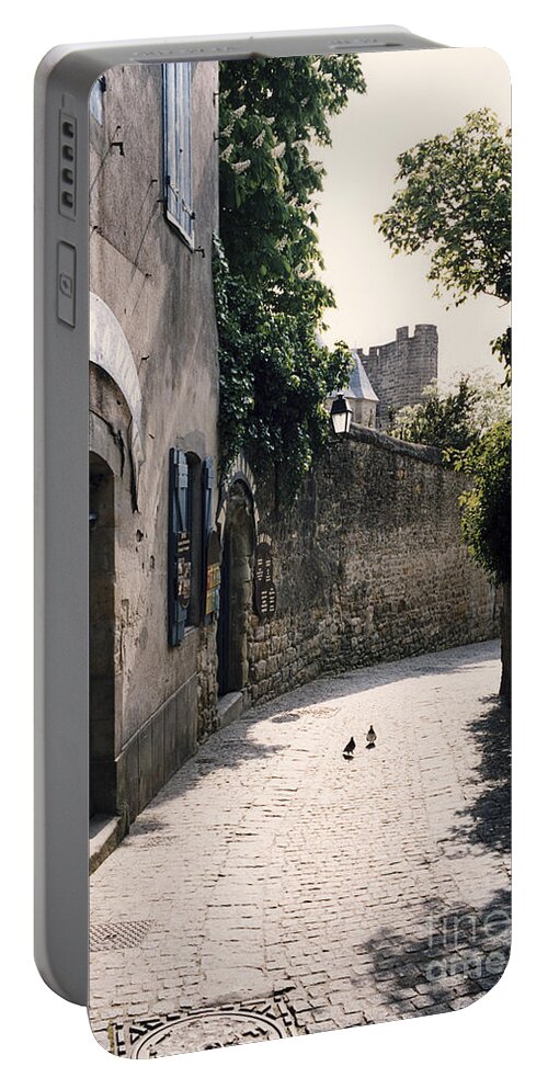 France Portable Battery Charger featuring the photograph Carcassonne by Riccardo Mottola