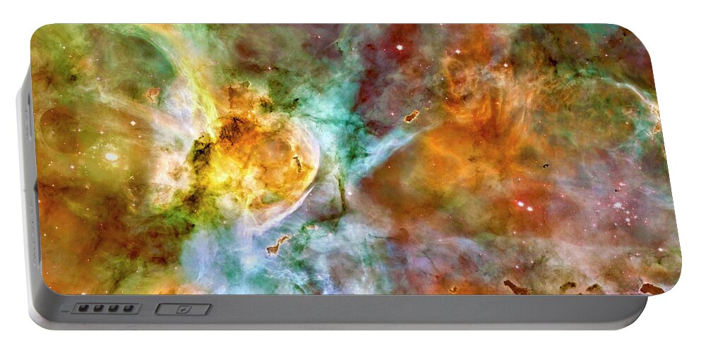 Carina Portable Battery Charger featuring the photograph Carina Nebula by Paul W Faust - Impressions of Light