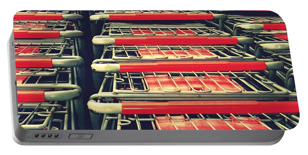 Carts Portable Battery Charger featuring the photograph Carts by Gia Marie Houck