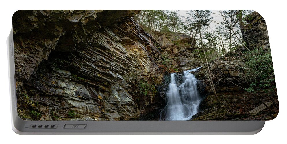 Danbury Portable Battery Charger featuring the photograph Cascade Mountain by Michael Scott