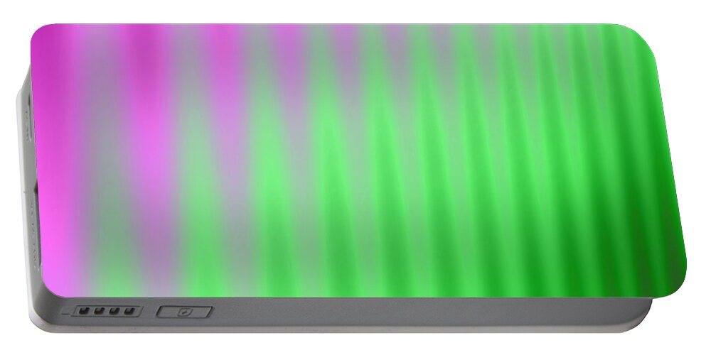 Cave Portable Battery Charger featuring the digital art Cavernous Color by Stan Reckard