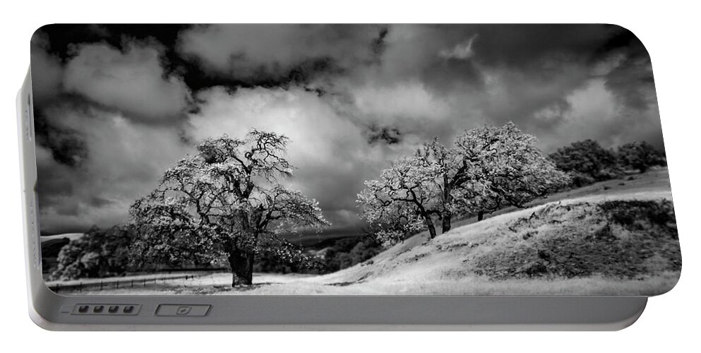 Central Coast. California Portable Battery Charger featuring the photograph Central California Ranch by Sean Foster