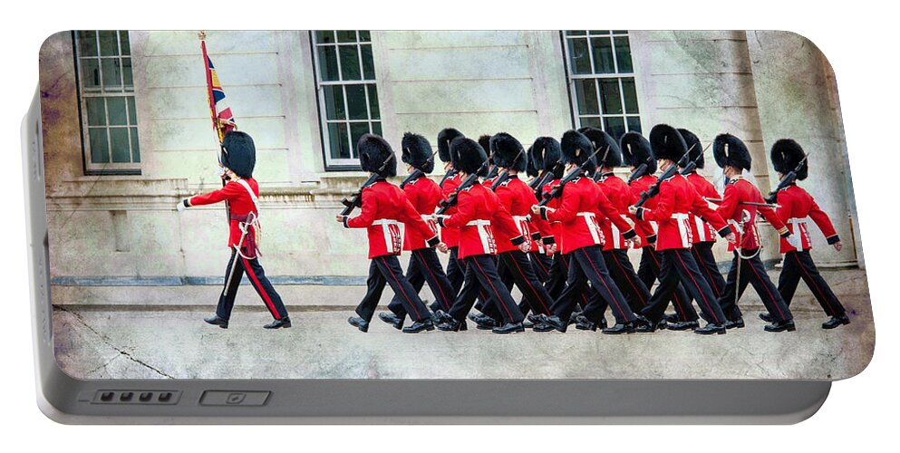 London Portable Battery Charger featuring the photograph Changing of the Guard by Bill Howard