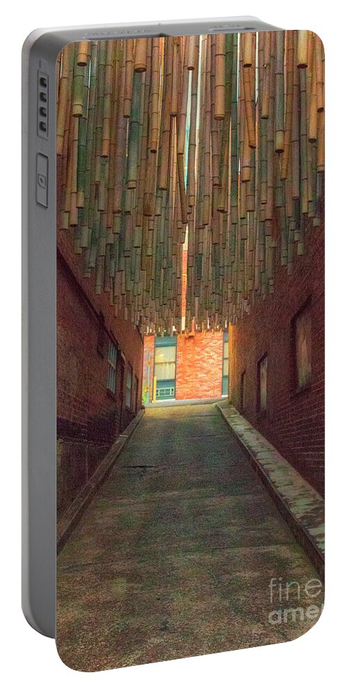 Chattanooga Portable Battery Charger featuring the photograph Chattanooga Alley by Geraldine DeBoer