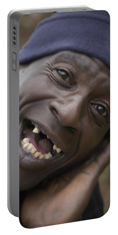 Toothless Portable Battery Charger featuring the photograph Cheese by DArcy Evans