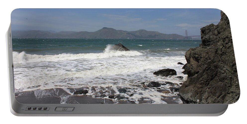  Portable Battery Charger featuring the photograph China Beach by Carol Groenen