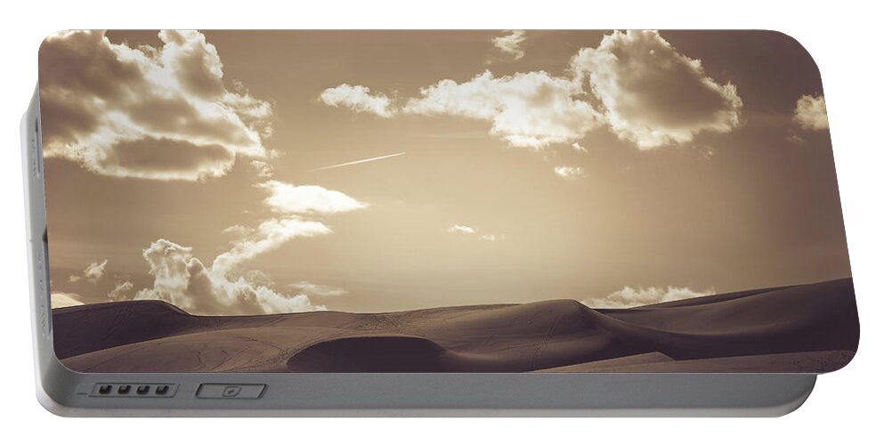 Canon 7d Mark Ii Portable Battery Charger featuring the photograph Chocolate Dunes by Dennis Dempsie