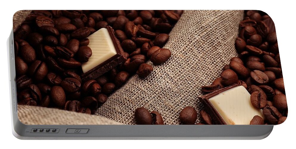 Chocolate Portable Battery Charger featuring the digital art Chocolate by Maye Loeser
