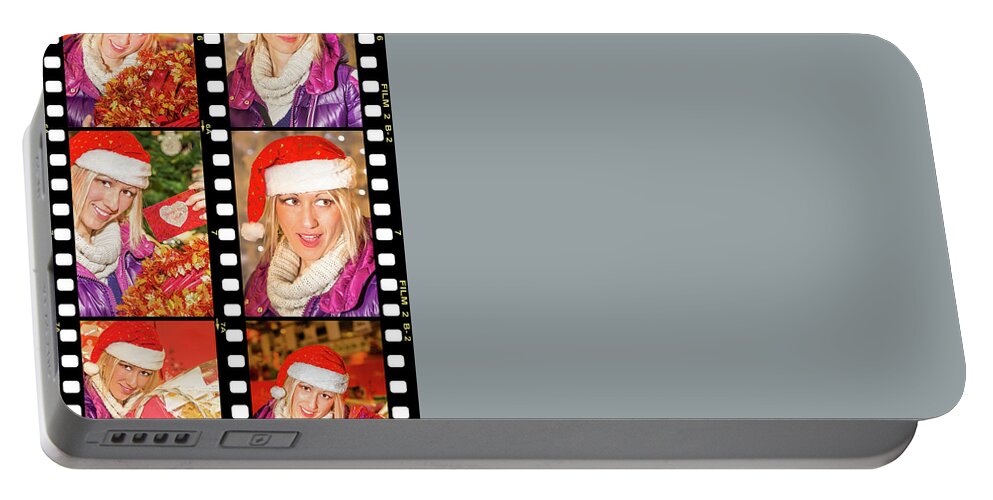 Beautiful Portable Battery Charger featuring the photograph Christmas Shopping by Benny Marty