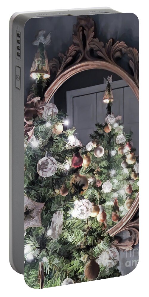 Christmas Tree Portable Battery Charger featuring the photograph Christmas Tree Delight by Kerri Farley