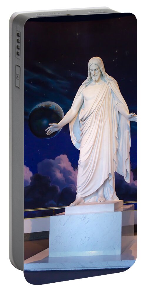 Christus Portable Battery Charger featuring the photograph Christus by Shanna Hyatt