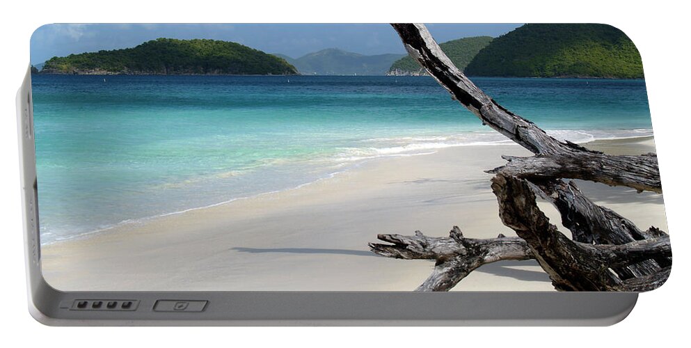Cinnamon Bay Portable Battery Charger featuring the photograph Cinnamon Bay 2 by Pauline Walsh Jacobson