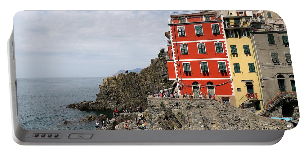 Cinque Terre Portable Battery Charger featuring the photograph Cinque Terre 1 by Andrew Fare