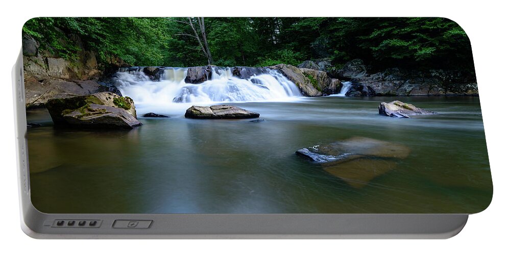Chestnut Portable Battery Charger featuring the photograph Clear Creek by Michael Scott