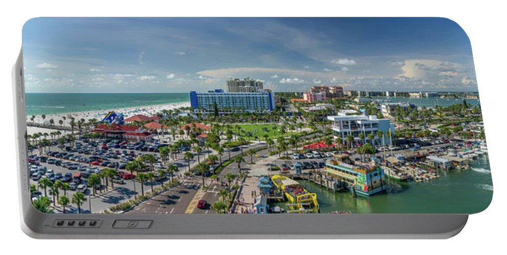 Clearwater Beach Portable Battery Charger featuring the photograph Clearwater Beach Florida by Steven Sparks