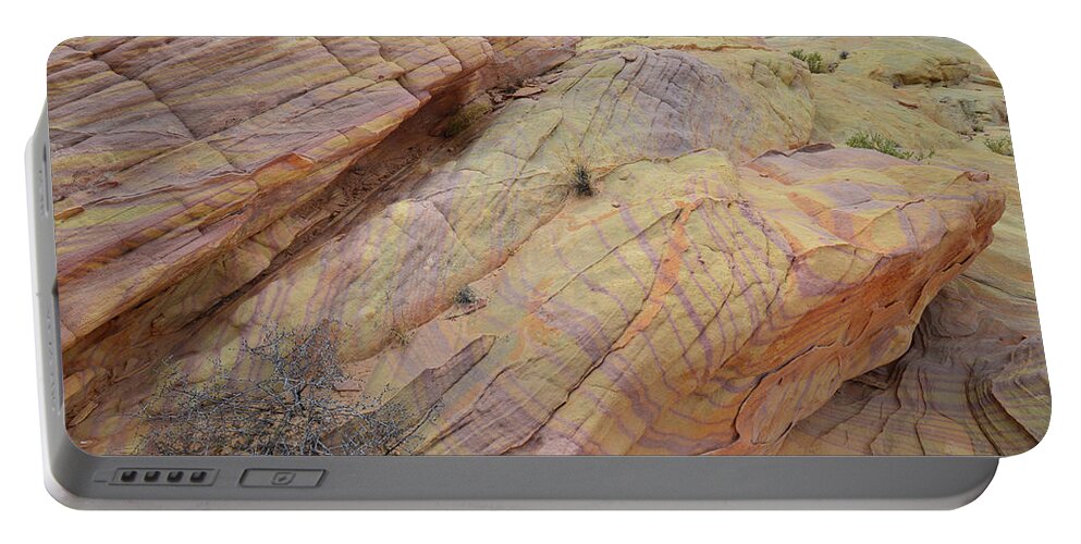 Valley Of Fire State Park Portable Battery Charger featuring the photograph Cliffs of Color in Valley of Fire by Ray Mathis