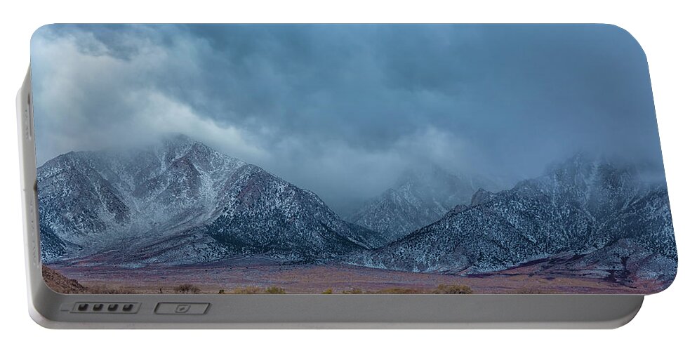 Landscape Portable Battery Charger featuring the photograph Clouds Over Sierra by Jonathan Nguyen