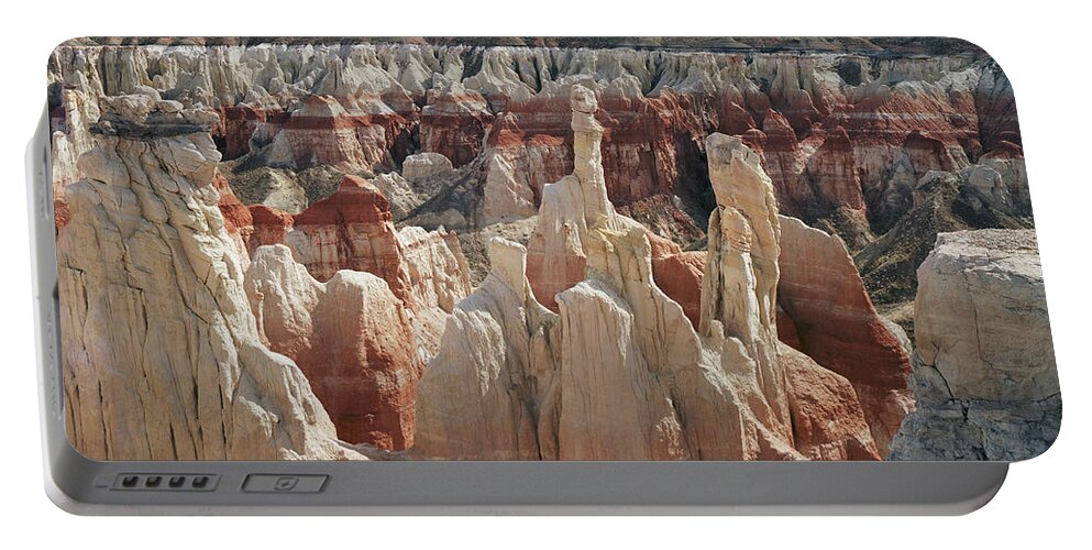 Tom Daniel Portable Battery Charger featuring the photograph Coal Mine Canyon #3 by Tom Daniel