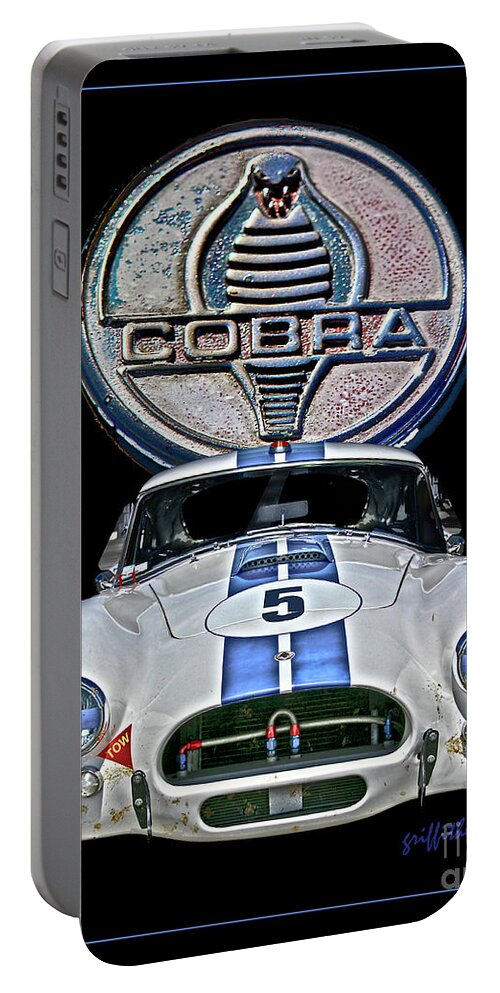 Cobra Portable Battery Charger featuring the photograph Cobra No. 5 by Tom Griffithe