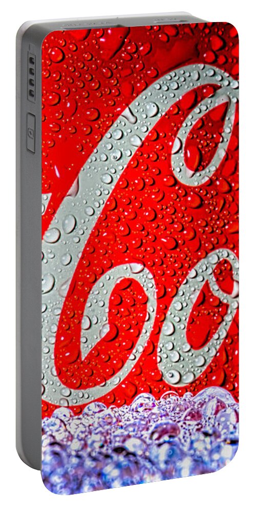 Coke Portable Battery Charger featuring the photograph Coke Cola by Bob Orsillo