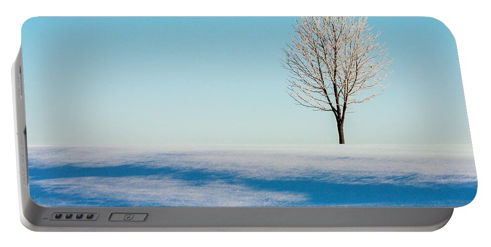 Winter Portable Battery Charger featuring the photograph Cold Snap by Todd Klassy