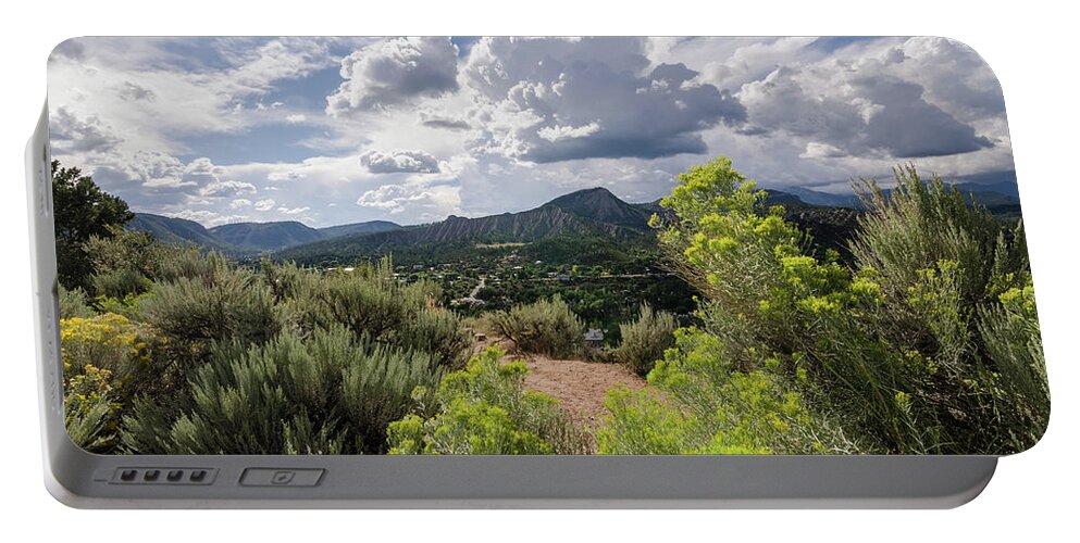 Durango Portable Battery Charger featuring the photograph Colorado Summer by Margaret Pitcher