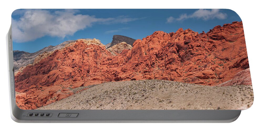 Red Rock Canyon National Conservation Area Portable Battery Charger featuring the photograph Colors of Red Rock Canyon Two by Bob Phillips
